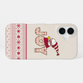pinda's | Snoopy & Woodstock Joy Sled Ride iPhone 16 Hoesje (Achterkant horizontaal)