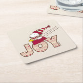 pinda's | Snoopy & Woodstock Joy Sled Ride Kartonnen Onderzetters (Schuin)