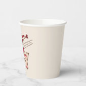 pinda's | Snoopy & Woodstock Joy Sled Ride Papieren Bekers (Links)