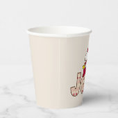 pinda's | Snoopy & Woodstock Joy Sled Ride Papieren Bekers (Rechts)