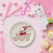 pinda's | Snoopy & Woodstock Joy Sled Ride Papieren Bordje (Feest)