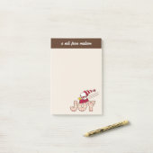 pinda's | Snoopy & Woodstock Joy Sled Ride Post-it® Notes (Op bureau)