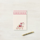 pinda's | Snoopy & Woodstock Joy Sled Ride Post-it® Notes (Op bureau)