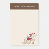 pinda's | Snoopy & Woodstock Joy Sled Ride Post-it® Notes (Voorkant)