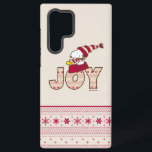 pinda's | Snoopy & Woodstock Joy Sled Ride Samsung Galaxy Hoesje<br><div class="desc">Viel de feestdagen en je liefde voor pinda's op met dit lelijke smakelijke kerstdesign met Snoopy en Woodstock die in Snoopy's voedselgerecht kleden.</div>