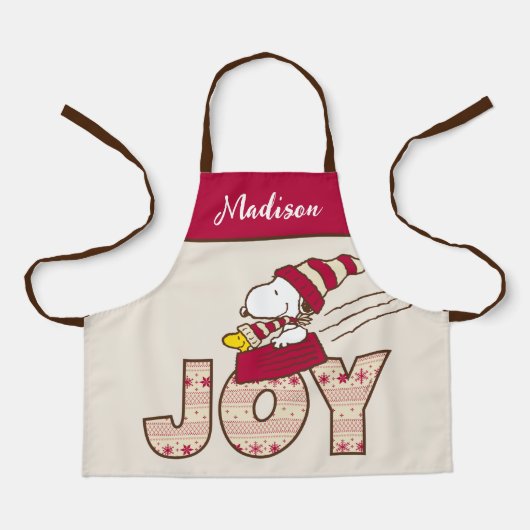 pinda's | Snoopy & Woodstock Joy Sled Ride Schort (Voorkant)