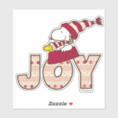 pinda's | Snoopy & Woodstock Joy Sled Ride Sticker (Vel)