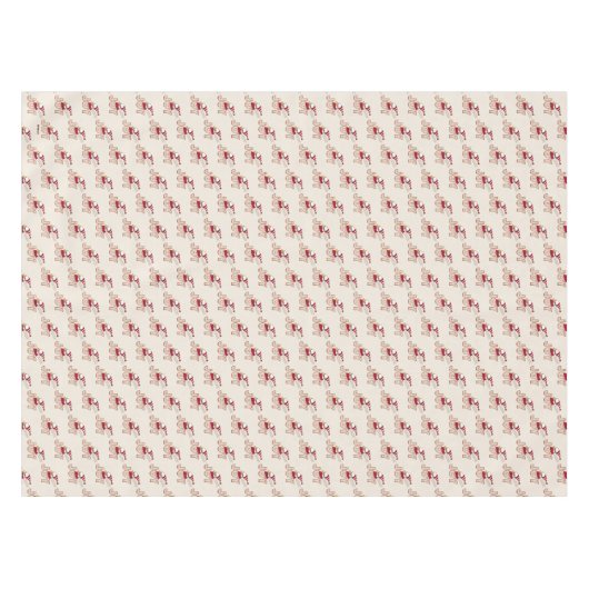 pinda's | Snoopy & Woodstock Joy Sled Ride Tafelkleed (Voorkant (Horizontaal))