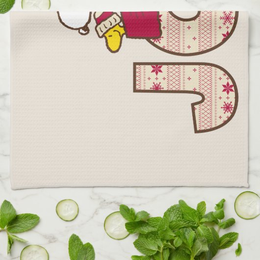 pinda's | Snoopy & Woodstock Joy Sled Ride Theedoek (Gevouwen)