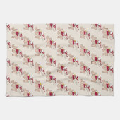 pinda's | Snoopy & Woodstock Joy Sled Ride Theedoek (Horizontaal)