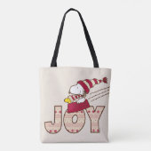 pinda's | Snoopy & Woodstock Joy Sled Ride Tote Bag (Achterkant)