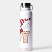 pinda's | Snoopy & Woodstock Joy Sled Ride Waterfles (Achterkant)