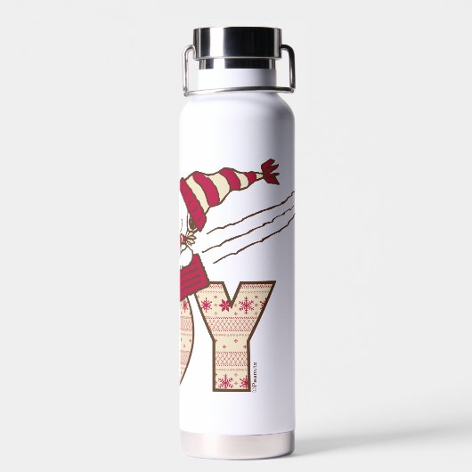 pinda's | Snoopy & Woodstock Joy Sled Ride Waterfles (Achterkant)