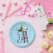 pinda's | Snoopy & Woodstock - kerstboom Papieren Bordje (Feest)