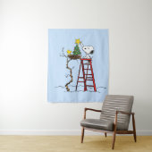 pinda's | Snoopy & Woodstock - kerstboom Wandkleed (In situ)