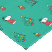 pinda's | Snoopy & Woodstock - kerstpatroon Tafelkleed (Gekanteld)