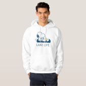 pinda's | Snoopy & Woodstock Lake Life Hoodie (Voorkant volledig)