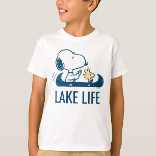 pinda's   Snoopy & Woodstock Lake Life T-shirt