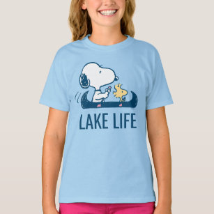 pinda's   Snoopy & Woodstock Lake Life T-shirt