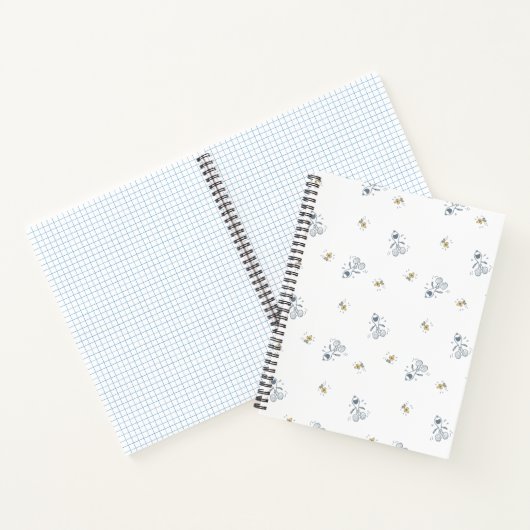 pinda's | Snoopy & Woodstock Laughing Pattern Notitieboek (Binnen)