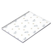 pinda's | Snoopy & Woodstock Laughing Pattern Notitieboek (Linkerzijde)