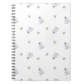 pinda's | Snoopy & Woodstock Laughing Pattern Notitieboek (Voorkant)