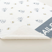 pinda's | Snoopy & Woodstock Laughing Pattern Sherpa Deken (3/4)