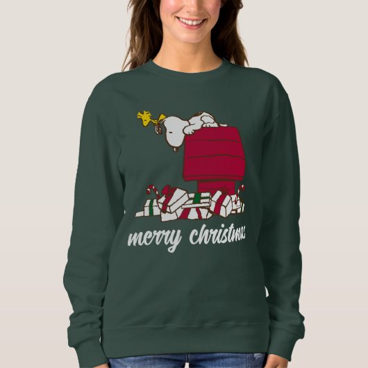 pinda's | Snoopy & Woodstock Merry Ugly Sweater (Voorkant)