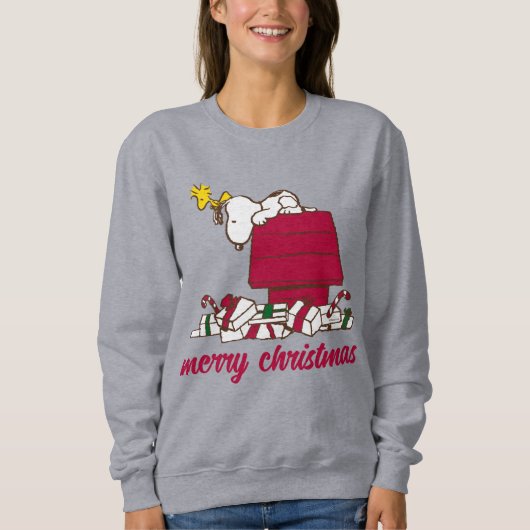 pinda's | Snoopy & Woodstock Merry Ugly Sweater (Voorkant)