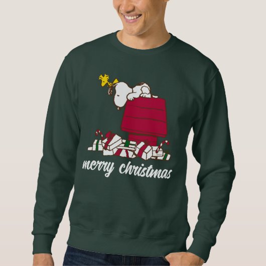 pinda's | Snoopy & Woodstock Merry Ugly Sweater (Voorkant)