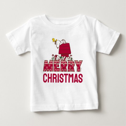 pinda's | Snoopy & Woodstock Merry Ugly Sweater (Voorkant)