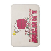 pinda's | Snoopy & Woodstock Merry Ugly Sweater Badmat (Voorkant Verticaal)