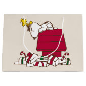 pinda's | Snoopy & Woodstock Merry Ugly Sweater Groot Cadeauzakje (Voorkant)