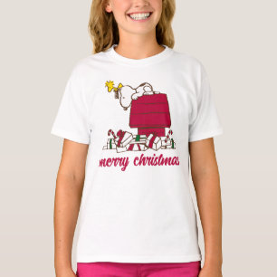 pinda's Snoopy & Woodstock Merry Ugly Sweater T-shirt