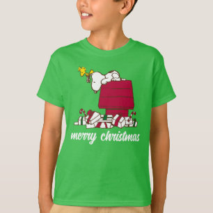 pinda's Snoopy & Woodstock Merry Ugly Sweater T-shirt