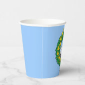 pinda's | Snoopy & Woodstock met kerstmis Papieren Bekers (Rechts)