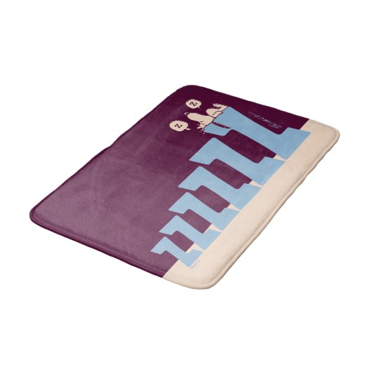 pinda's | Snoopy & Woodstock Nap Badmat (Gekanteld)