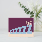 pinda's | Snoopy & Woodstock Nap Briefkaart (Staand voorkant)