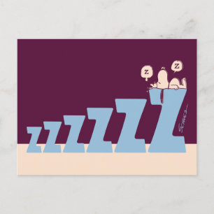 pinda's   Snoopy & Woodstock Nap Briefkaart