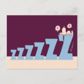 pinda's | Snoopy & Woodstock Nap Briefkaart (Voorkant)