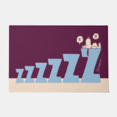 pinda's | Snoopy & Woodstock Nap Deurmat (Voorkant)