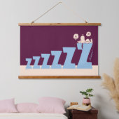 pinda's | Snoopy & Woodstock Nap Hangend Wandkleed (Slaapkamer)