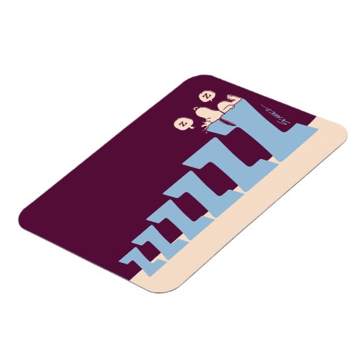 pinda's | Snoopy & Woodstock Nap Magneet (Linkerzijde)