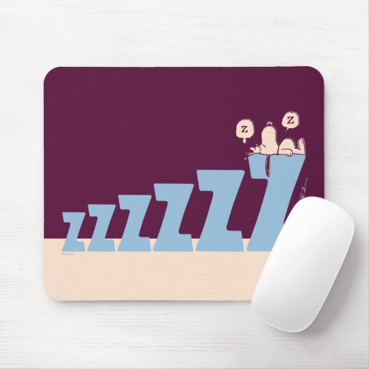 pinda's | Snoopy & Woodstock Nap Muismat (Met muis)