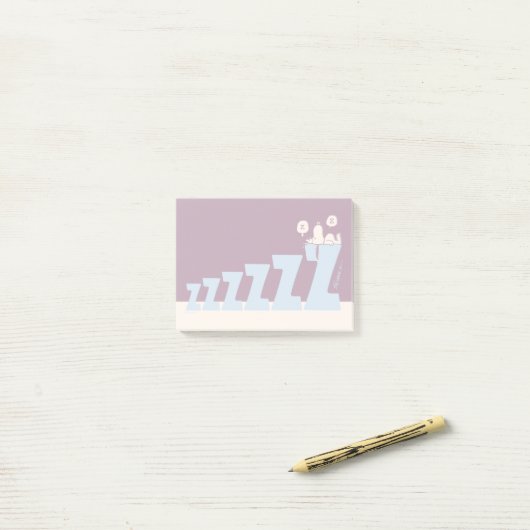 pinda's | Snoopy & Woodstock Nap Post-it® Notes (Op bureau)