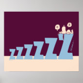pinda's | Snoopy & Woodstock Nap Poster (Voorkant)