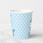 PINDA'S | Snoopy & Woodstock Party Polka Dots Papieren Bekers (Links)