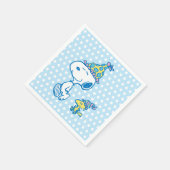 PINDA'S | Snoopy & Woodstock Party Polka Dots Servet (Hoek)