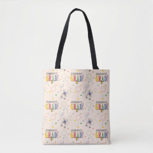 Pinda's Snoopy Woodstock PhotoPop Afstuderen Tote Bag