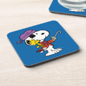 pinda's | Snoopy & Woodstock Pirates Bier Onderzetter (Linkerzijde)